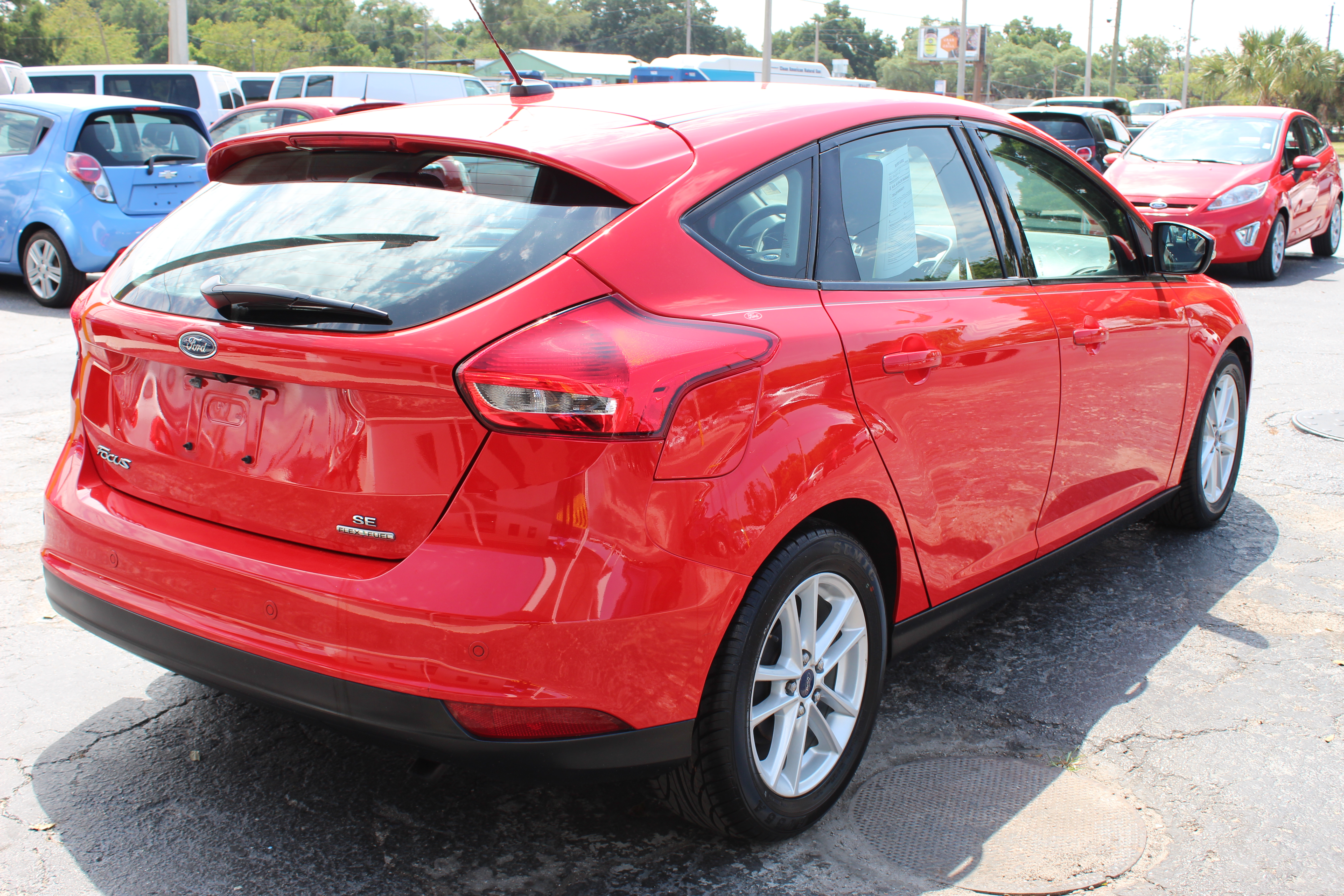 Pre-Owned 2015 Ford Focus SE Hatchback 4 Dr. in Tampa #0801 | Car ...