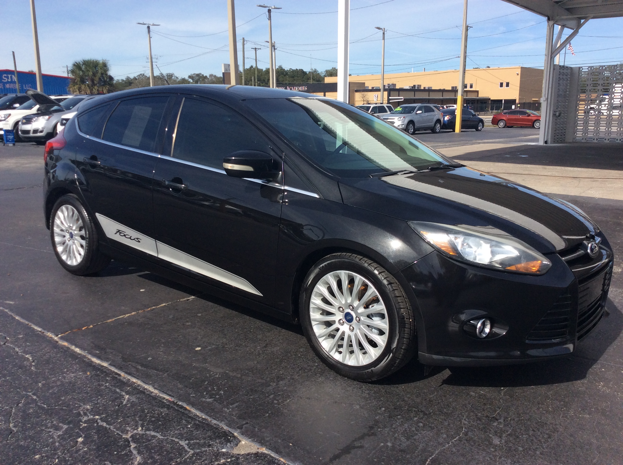 Pre-Owned 2012 Ford Focus Titanium Hatchback 4 Dr. in Tampa #0496 | Car ...